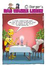 Cartoon: Date (small) by Chris Berger tagged puppen,date,crash,test,dummy,mannequin