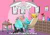 Cartoon: Flirten Level 100 (small) by Joshua Aaron tagged flirt,frauenarzt,untersuchung,aufriss,ehering,abtasten,gynäkologe