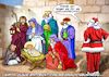 Cartoon: Geldmaschine (small) by Chris Berger tagged weihnachten,zaster,geld,shoppingwahn,kommerz