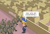 Cartoon: Im Labyrinth (small) by Chris Berger tagged putin,ukraine,krieg,truppen,labyrinth