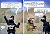 Cartoon: Islamisten (small) by Joshua Aaron tagged radikaler,islam,mohammed,karikaturen,terror,angstmache,panik,glauben,religion