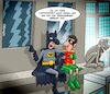 Cartoon: Katzen (small) by Chris Berger tagged batman,robin,catwoman
