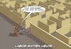 Cartoon: Labormäuse (small) by Joshua Aaron tagged labor,versuchstiere,maus,gps,labyrinth