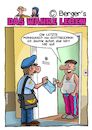 Cartoon: Letzte Mahnung (small) by Chris Berger tagged post,briefträger,mahnung