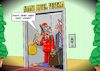 Cartoon: Lift (small) by Chris Berger tagged lift,venedig,sinkt,untergang,keller