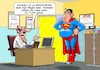 Cartoon: Superweight (small) by Chris Berger tagged superman,übergewicht,fliegen,gehen,kalorien,verbrennen