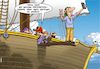 Cartoon: Über die Planke (small) by Joshua Aaron tagged pirat,smartphone,facebook,soziale,medien,selfie,generation