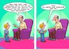 Cartoon: Watch your language (small) by Chris Berger tagged flüche,ausdrücke,sprache,jugendliche,teenager,erziehung