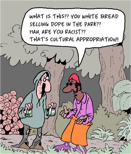 Cartoon: Are you Racist? (medium) by Karsten Schley tagged drugs,immigration,cultural,appropriation,crime,poc,society,social,issues,politics,drugs,immigration,cultural,appropriation,crime,poc,society,social,issues,politics