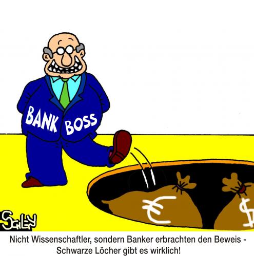 Cartoon: Banker sind genial! (medium) by Karsten Schley tagged business,märkte,aktien,börse,banken,handel,wirtschaft