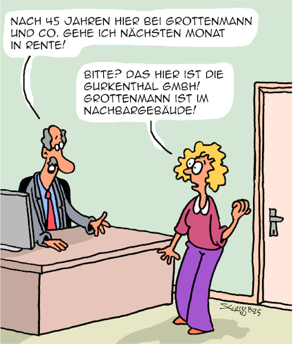 Endlich in Rente!
