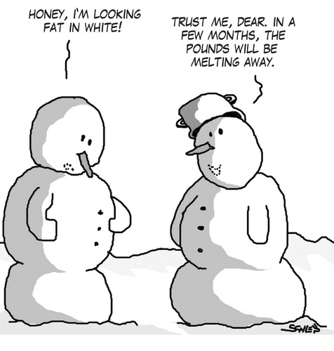 Cartoon: Fat in white (medium) by Karsten Schley tagged love,fashion,climate,change,relationships,women,men