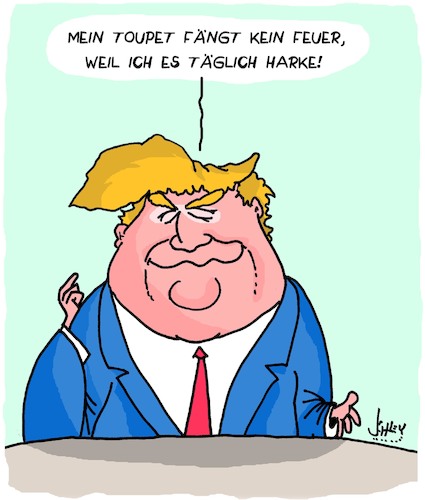Cartoon: Feuer!! (medium) by Karsten Schley tagged trump,usa,kalifornien,waldbrände,waldpflege,bildung,twitter,politik,verwirrung,gesellschaft,populismus,fake,news,medien,trump,usa,kalifornien,waldbrände,waldpflege,bildung,twitter,politik,verwirrung,gesellschaft,populismus,fake,news,medien