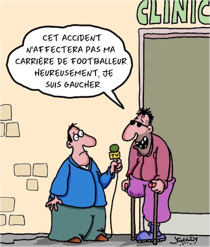 Cartoon: Football (medium) by Karsten Schley tagged football,sports,carriere,sante,medias,football,sports,carriere,sante,medias