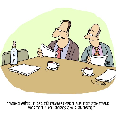 Cartoon: Jung und dynamisch (medium) by Karsten Schley tagged business,arbeit,jobs,wirtschaft,arbeitgeber,arbeitnehmer,führungskräfte,business,arbeit,jobs,wirtschaft,arbeitgeber,arbeitnehmer,führungskräfte