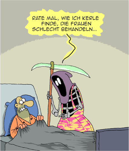 Cartoon: Miese Kerle (medium) by Karsten Schley tagged männer,frauen,frauenhass,femizide,inzels,frauenfeindlichkeit,gewalt,beziehungen,ehe,scheidung,hass,gesellschaft,politik,medien,männer,frauen,frauenhass,femizide,inzels,frauenfeindlichkeit,gewalt,beziehungen,ehe,scheidung,hass,gesellschaft,politik,medien