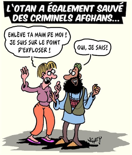 Cartoon: OTAN (medium) by Karsten Schley tagged otan,afghanistan,criminels,terrorisme,militaire,politique,securite,societe,otan,afghanistan,criminels,terrorisme,militaire,politique,securite,societe