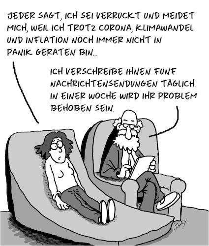 Cartoon: PANIK!!! (medium) by Karsten Schley tagged corona,inflation,klimawandel,panik,normalität,medien,psychologie,ärzte,patienten,moden,gesellschaft,deutschland,corona,inflation,klimawandel,panik,normalität,medien,psychologie,ärzte,patienten,moden,gesellschaft,deutschland