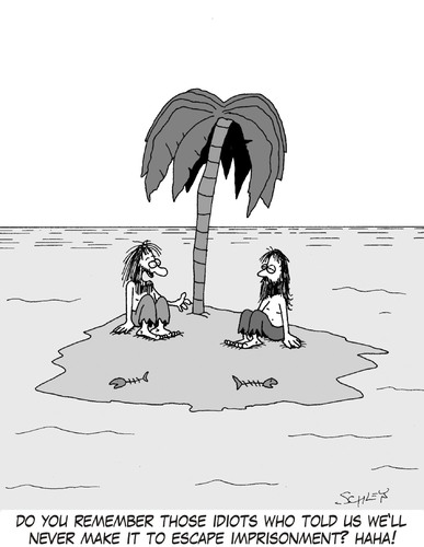 Cartoon: Prisoners (medium) by Karsten Schley tagged travel,law,imprisonment,crime