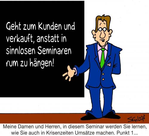 Cartoon: Umsatz (medium) by Karsten Schley tagged business,märkte,jobs,wirtschaft,wirtschaftskrise