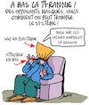 Cartoon: A bas la tyrannie!! (small) by Karsten Schley tagged covid19,masques,politique,opposants,liberte,education,societe,sante