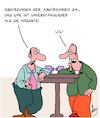 Cartoon: Abkürzungen (small) by Karsten Schley tagged sprache,kommunikation,bildung,fachausdrücke,fachchinesisch,wirtschaft,wissenschaft,politik,medien,gesellschaft