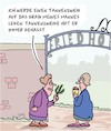 Cartoon: Auf dem Friedhof (small) by Karsten Schley tagged friedhöfe,witwen,tod,ehe,liebe,männer,frauen,beziehungen,trauer,gesellschaft