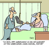 Cartoon: Augenarzt (small) by Karsten Schley tagged gesundheit,ärzte,krankenhäuser,operationen