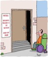 Cartoon: Behindert (small) by Karsten Schley tagged behinderte,gesellschaft,inklusion,gleichberechtigung,deutschland,europa,ausgrenzung,gesundheit,humanität