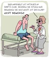 Cartoon: Beim Impfarzt NICHT bewegen!! (small) by Karsten Schley tagged impfen,gesundheit,gesellschaft,corona,politik,ärzte,patienten,darts,sport