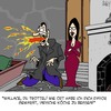 Cartoon: BISS zum Abwinken... (small) by Karsten Schley tagged vampire,nahrung,ernährung,küche,essen,männer,frauen,liebe,ehe,kochen,beziehungen