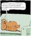 Cartoon: Chat (small) by Karsten Schley tagged chats,nutrition,science,surpoids,animaux