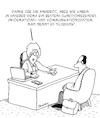 Cartoon: Das System funktioniert (small) by Karsten Schley tagged büro,wirtschaft,business,it,kommunikation,information,systeme,verkäufer,flurfunk,gerüchte,tratsch,gesellschaft