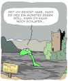 Cartoon: Das Ungeheuer von Loch Ness (small) by Karsten Schley tagged ungeheuer,monster,aberglaube,mythen,schottland,reisen,tourismus,legenden,nessi