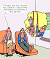 Cartoon: Der erste Gedanke (small) by Karsten Schley tagged psychologie,psychiatrie,selbstvertrauern,psychiater,patienten,gedanken,therapie,motivation