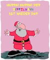 Cartoon: Der Zipfelmann (small) by Karsten Schley tagged weihnachten,jahresendzeit,weihnachtsmann,zipfelmann,bräuche,rituale,aberglaube,santa,religion,geschenke,kultur,tradition,gesellschaft,politik