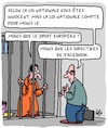 Cartoon: Droit et ordre (small) by Karsten Schley tagged lois,justice,medias,souverainete,facebook,politique,technologie,directives,societe