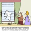 Cartoon: Echt clever!! (small) by Karsten Schley tagged haushalt,haushaltshilfe,unfälle,haushaltsunfälle,glaser,chirurgen,gesundheit,gesellschaft,mitarbeiter