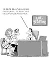 Cartoon: Eheberatung (small) by Karsten Schley tagged ehe,liebe,männer,frauen,eheberatung,un,friedenstruppen