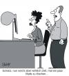 Cartoon: eMails (small) by Karsten Schley tagged computer,technik,mails,kommunikation,frauen
