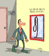 Cartoon: En cas de faillite... (small) by Karsten Schley tagged economie,ventes,succes,faillite,urgences
