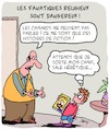 Cartoon: Fanatiques (small) by Karsten Schley tagged religion,bd,extremisme,fanatisme,politique,famille