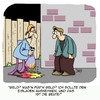 Cartoon: Fette Beute!! (small) by Karsten Schley tagged einbruch,überfall,kriminalität,verbrechen,beute,verbrecher,eis,ernährung,gesellschaft