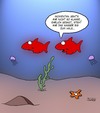 Cartoon: Fisch (small) by Karsten Schley tagged leben gesundheit wasser natur tiere
