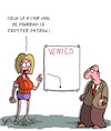 Cartoon: Flaccide (small) by Karsten Schley tagged economie,ventes,profits,employeurs,employes,travail,femmes,hommes