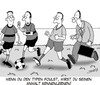 Cartoon: Foulspiel (small) by Karsten Schley tagged sport recht gesellschaft world cup weltmeisterschaft fußball