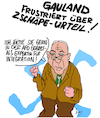 Cartoon: Frust (small) by Karsten Schley tagged zschäpe,gauland,afd,naziterror,gesellschaft,politik,deutschland,europa,rassismus,extremismus