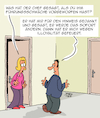 Cartoon: Führungsschwäche (small) by Karsten Schley tagged führung,management,wirtschaft,führungsstärke,führungsschwäche,kritik,arbeitgeber,arbeitnehmer,vorgesetzte