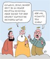 Cartoon: Gottes Humor (small) by Karsten Schley tagged gott,religion,paradies,bibel,christentum,leben,tod,jesus,glaube,gesellschaft