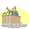 Cartoon: Gute Argumente (small) by Karsten Schley tagged politik,politiker,versprechen,wahlen,ehre,gesellschaft,deutschland,kriminalität